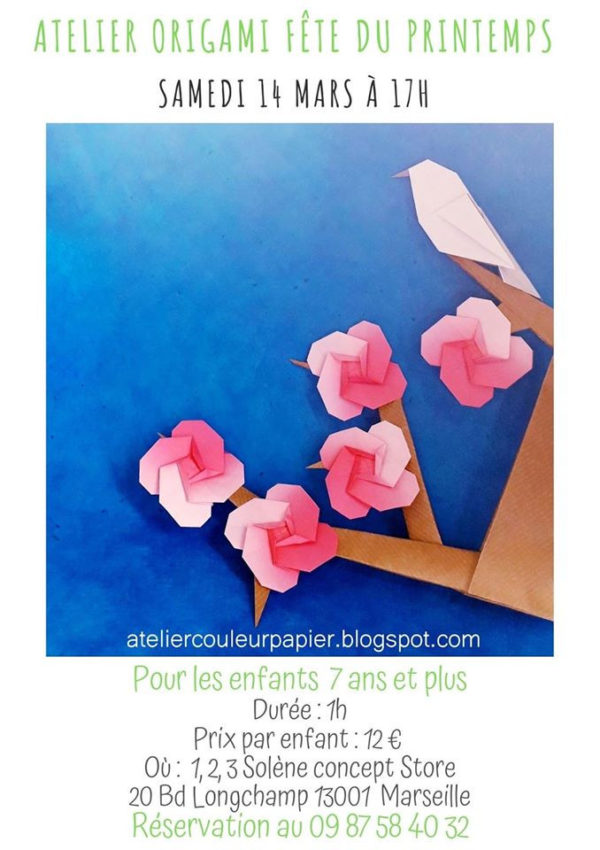 origami printemps