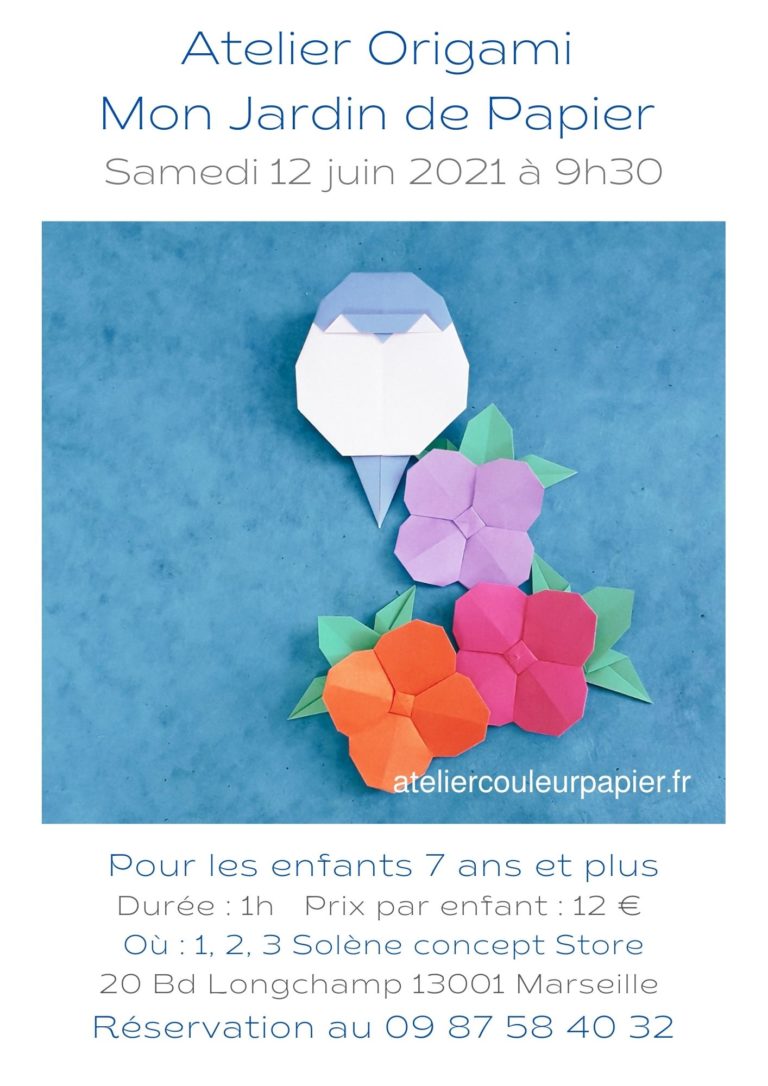 Atelier Origami jardin