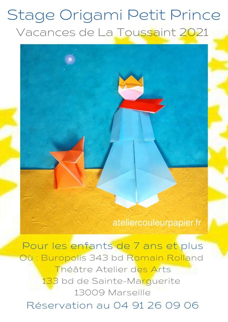 Stage Origami Petit Prince