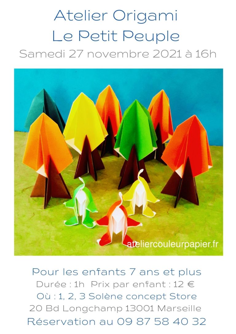 Atelier origami le petit peuple