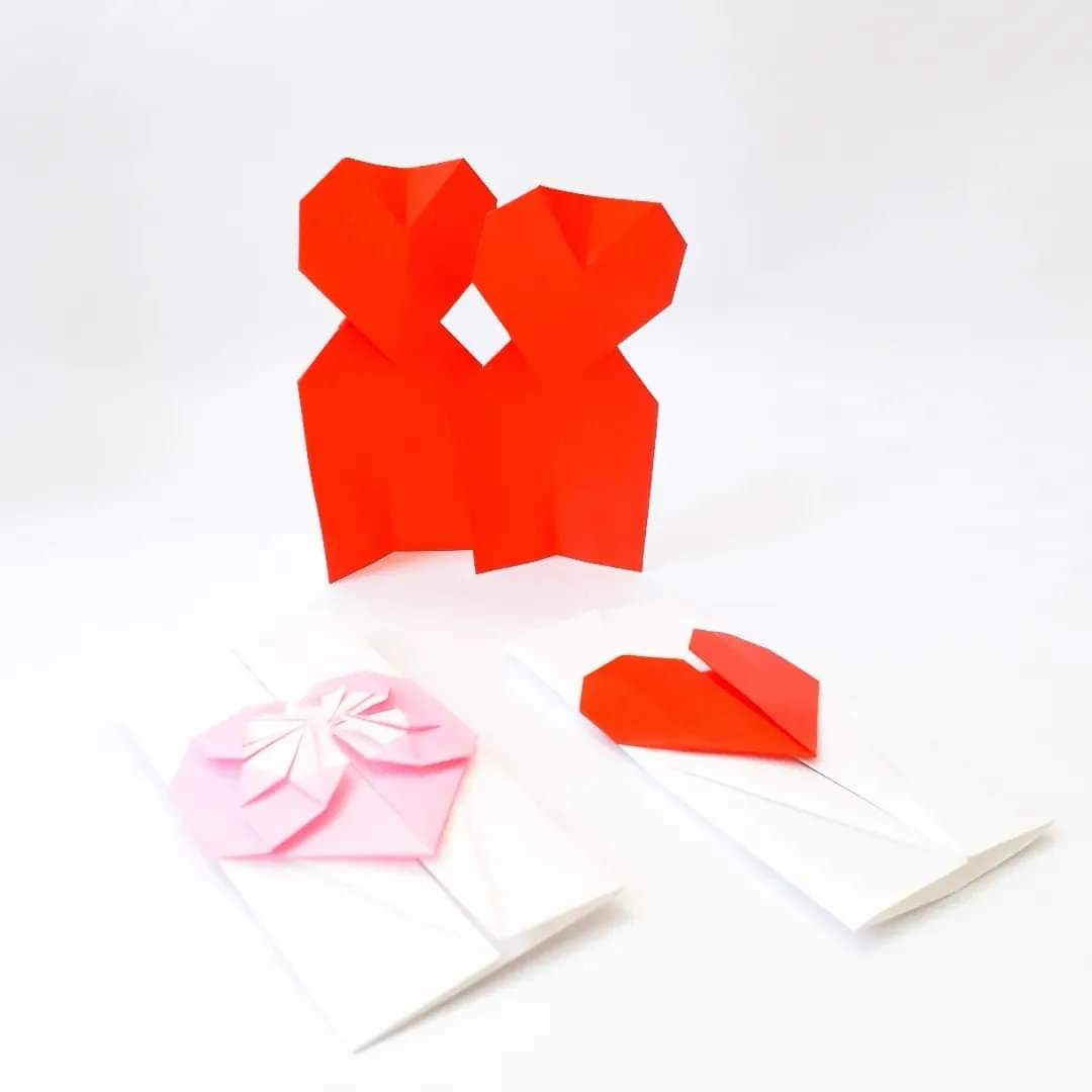 Origami St Valentin