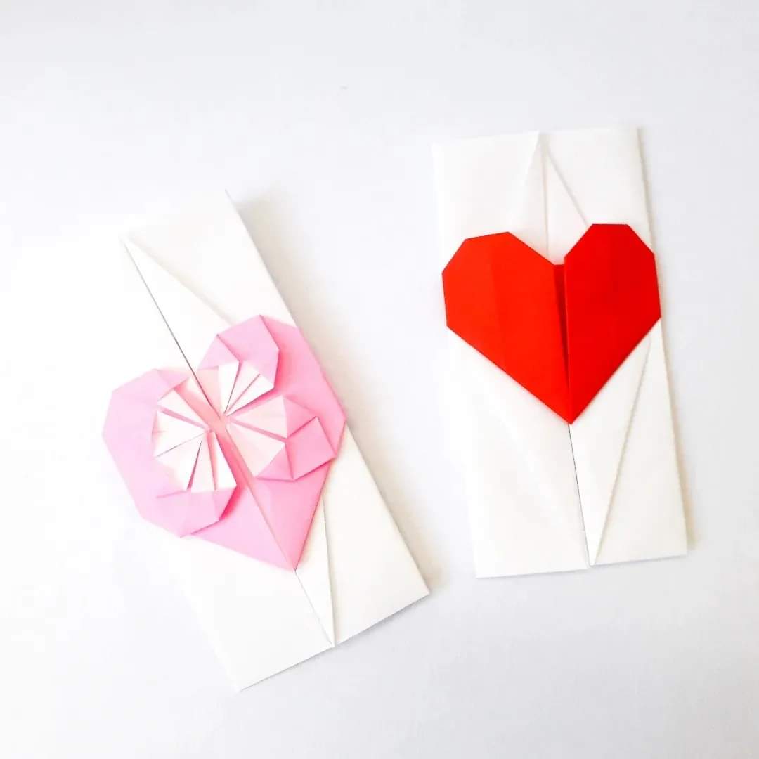 Origami St Valentin